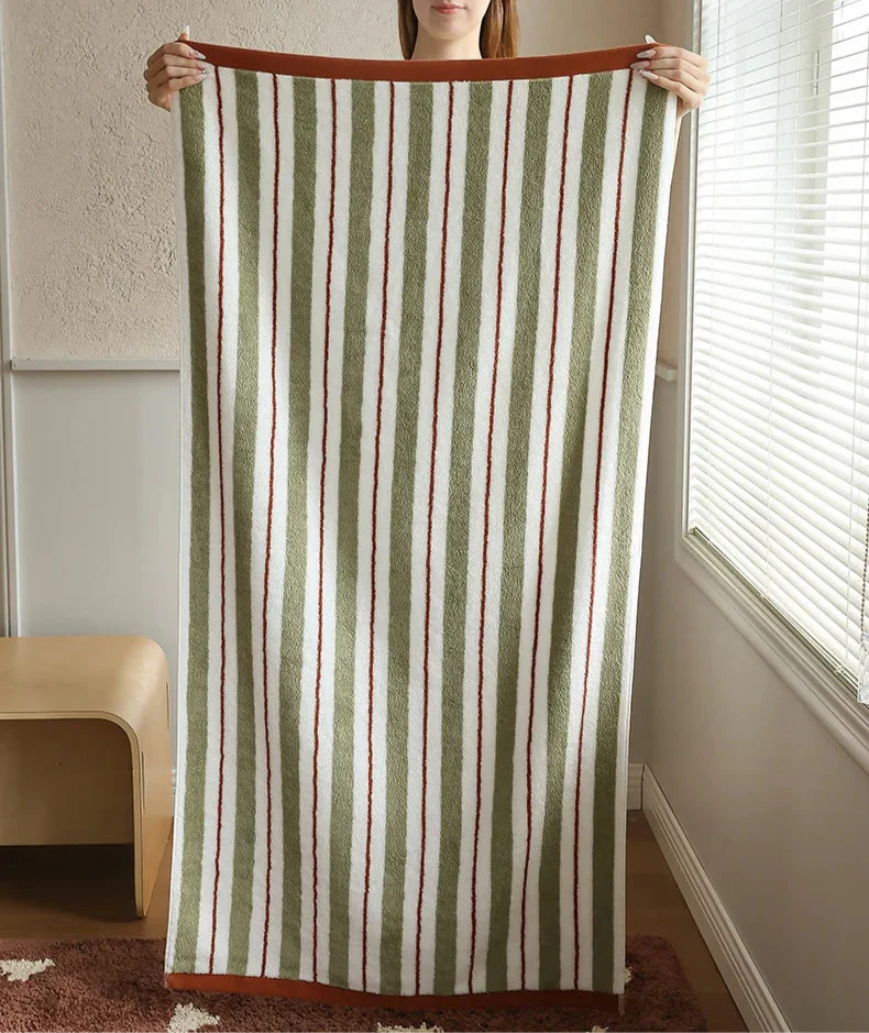 Colorful Stripe Cotton Towels
