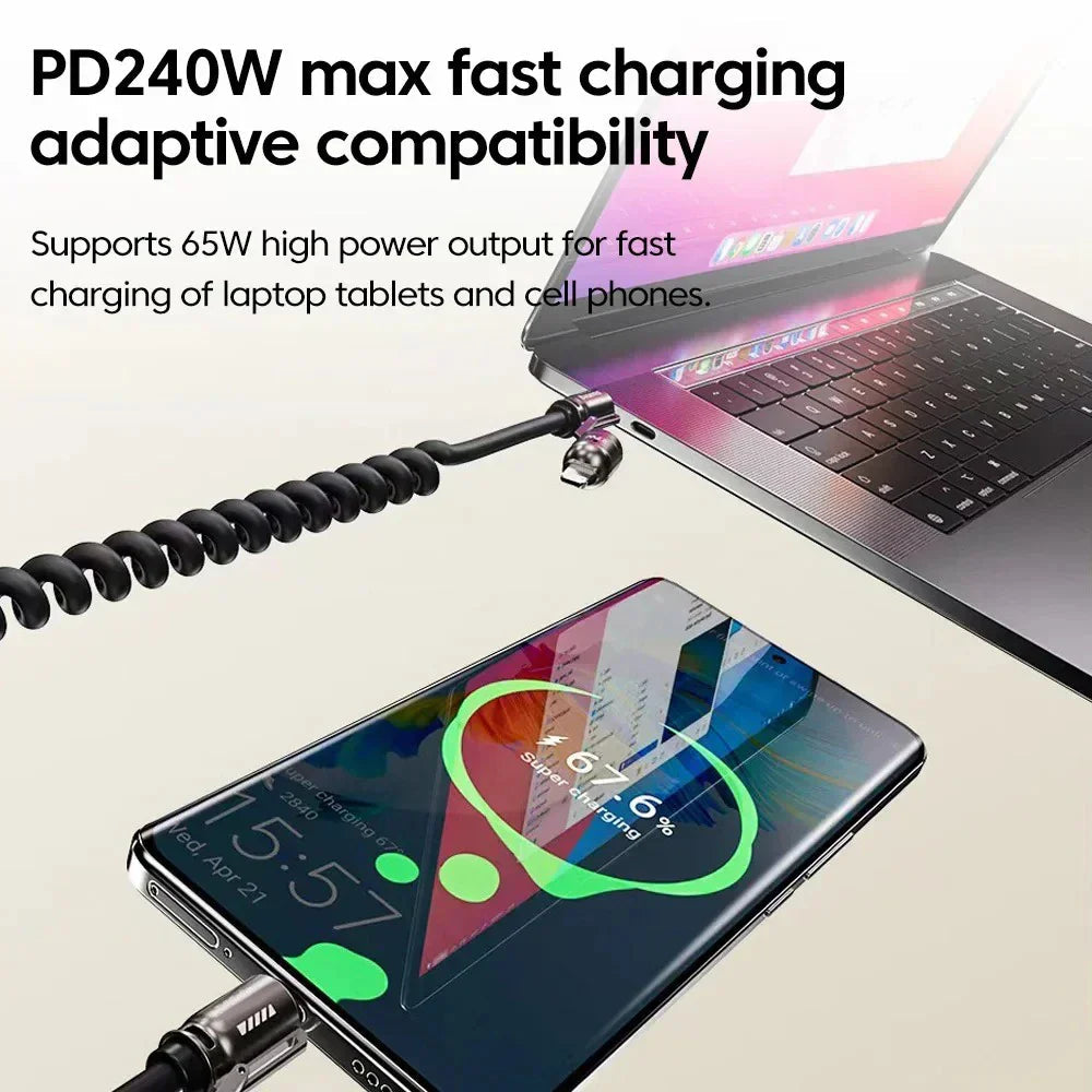 4in1 Extendable Universal Fast Charging Data Cable