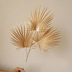 Decorative Flower Gold Series | Palm Leaf, Ginkgo & Eucalyptus | Artificial Flower 67–84 cm | Wedding & Christmas