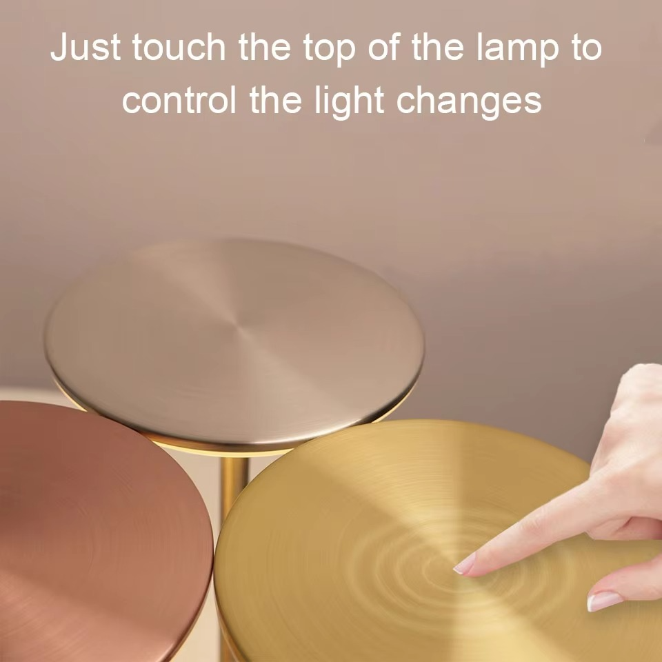 USB Rechargeable LED Touch Sensor Table Lamp