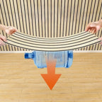 Flexible Self-Adhesive 3D Wood Look Wall Panels Roll