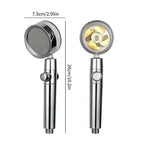 360° Rotatable Shower Head With Water Saving & High Pressure Function