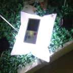 Solar lamp in transparent bag – Energy-saving LED lamp for garden and outdoor use