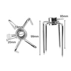 BBQ Meat Forks GrillMaster Pro | 2-piece set | Stainless steel | For rotisserie & charcoal grill