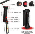Magnetic Rechargeable Flashlight
