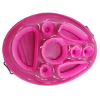 Poolvino Drink Holder | Inflatable & Environmentally Friendly | Anti-Tip Design | For Pool & Beach