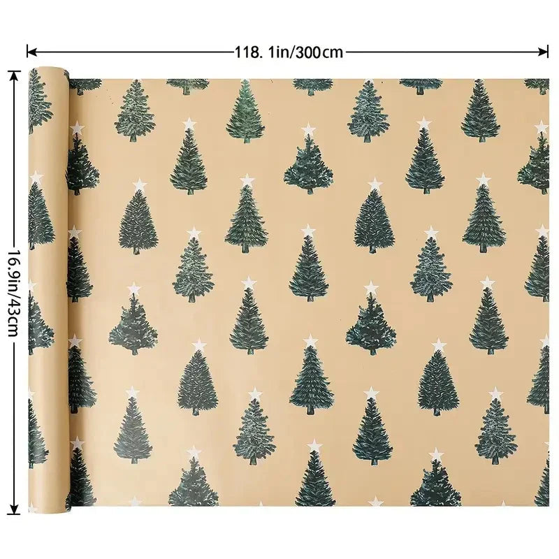 Tree Wrapping Paper (2 rolls)