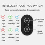 Hot Compression Vibrating Massage Pillow