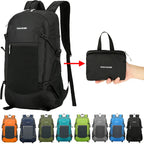 Folding Backpack "Alpivio" | Ultralight & Compact | 18L Volume | 42x28x15 cm