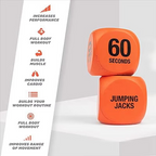 Exercise Dice Set for Full Body Workouts and Cardio Training