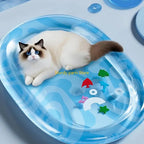 Kühlmatte FrostoPaws AquaPad | Inflatable Water Mat for Dogs & Cats | Scratch Resistant & with Air Pump | Available in 3 Sizes