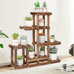 Adjustable 9-Tier Corner Plant Display Stand