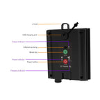 Solar control box LumiBox SolarControl | With remote control & 8 lighting modes | For LED string lights | Indoor & outdoor use