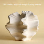 Nordora | Ceramic vase Coral | Minimalist design | Nordic home decor in Beige