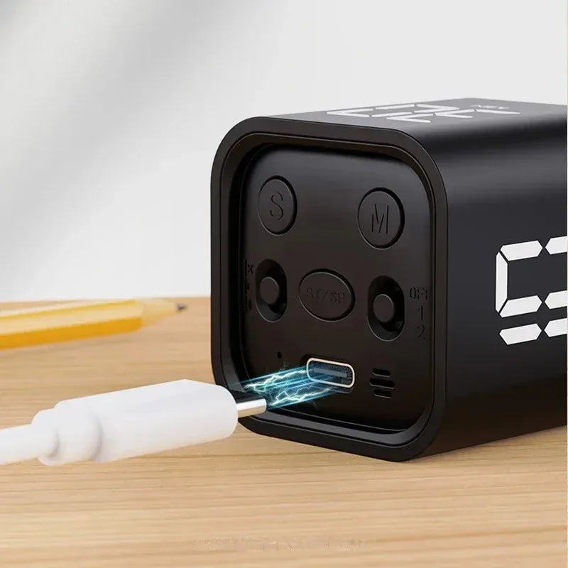 Time Cube SlimTimer – Portable LED Dice Timer with Motion Sensor