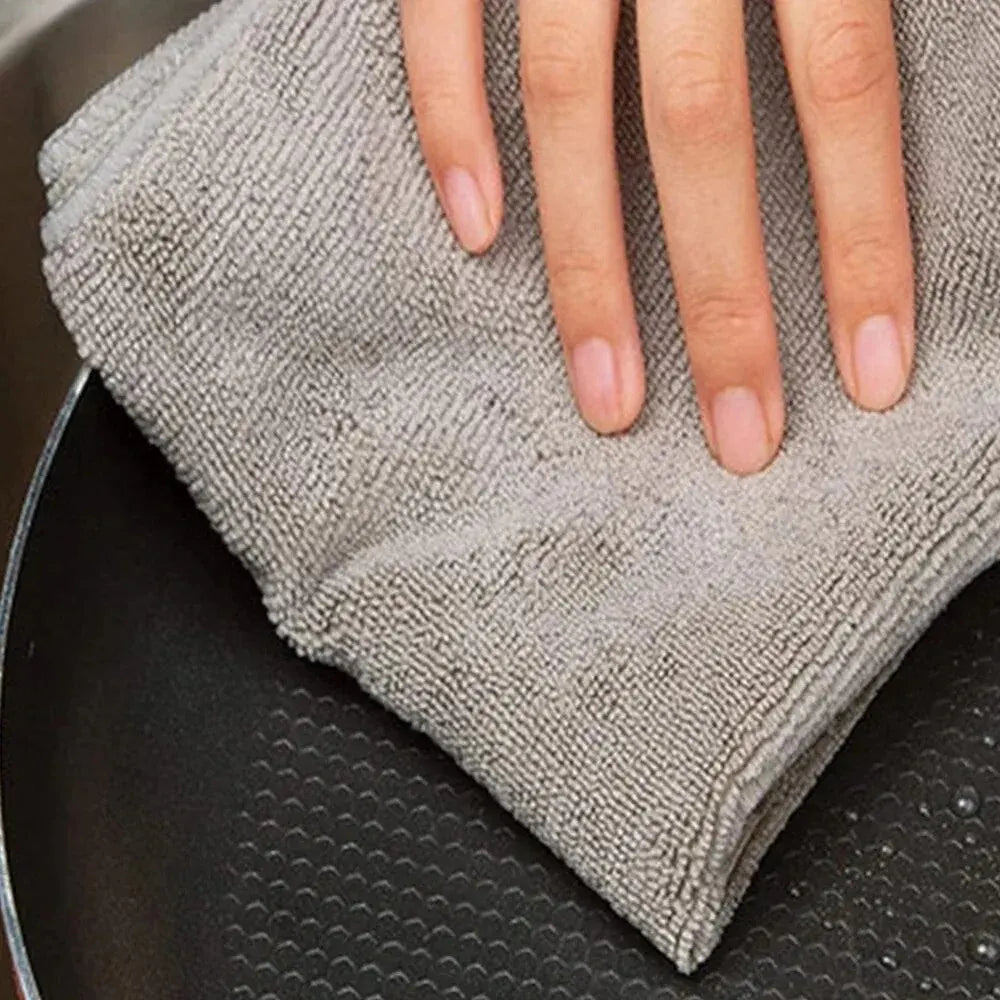 Microfiber Car Cleaning Cloths Set (10 pieces)