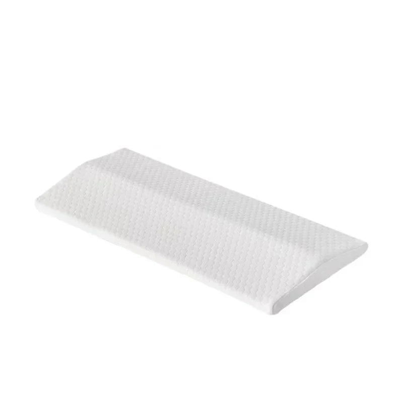 Memory Foam Lumbar Support Cushion - Back Support for Sleeping in Bed, Waist Pillow for Relief of Lower Back Pain