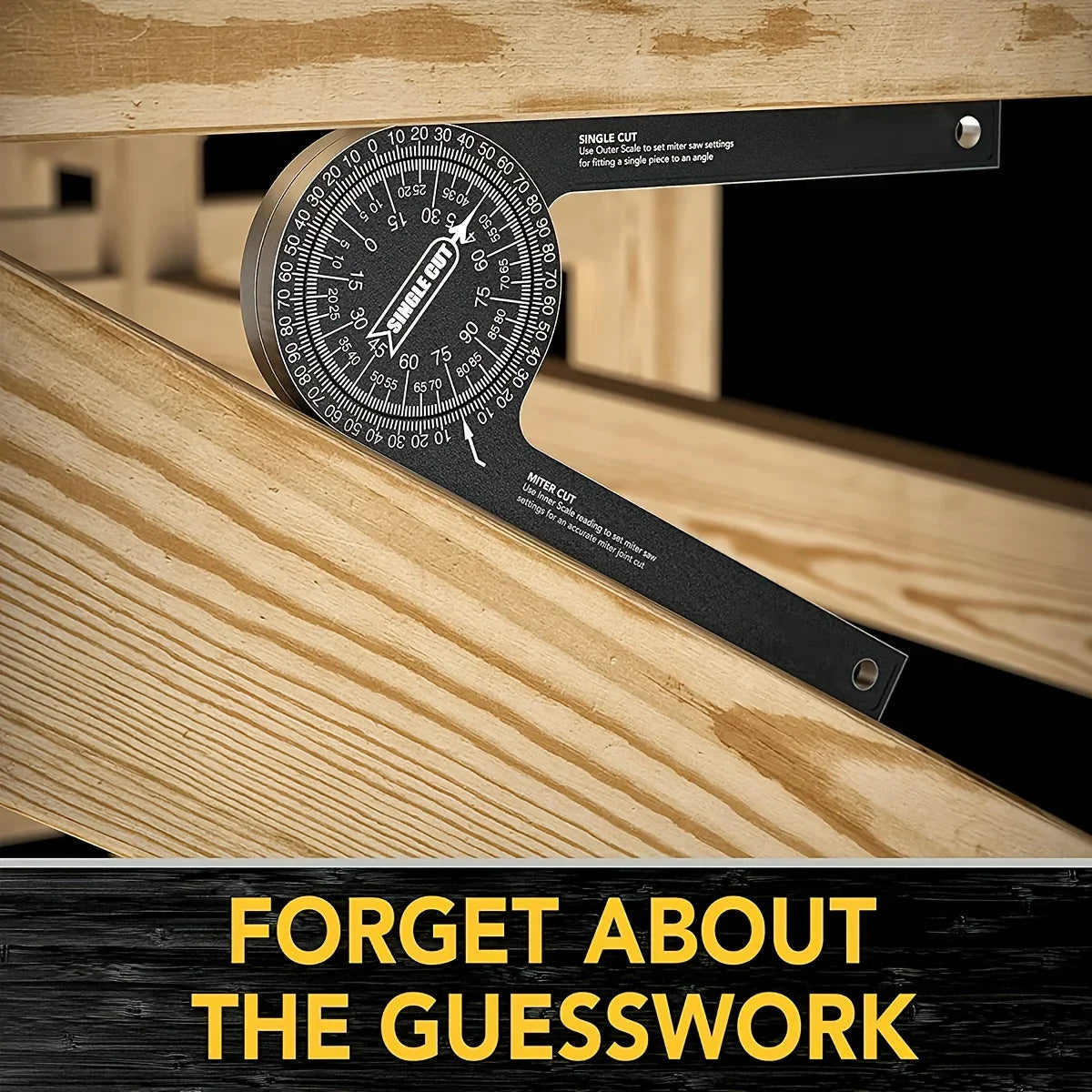 Adjustable Angle Measuring Protractor