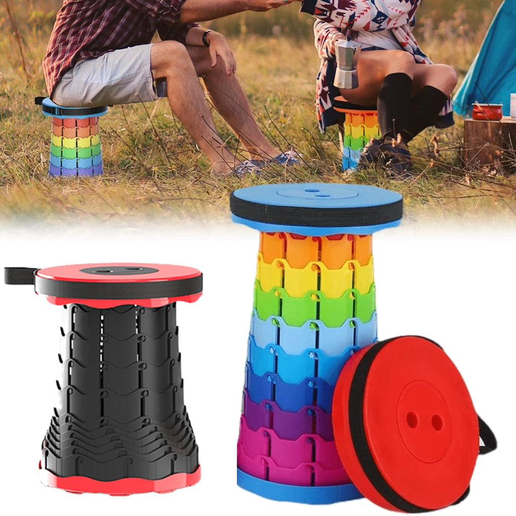 Crutch Delight - The compact, strong folding stool