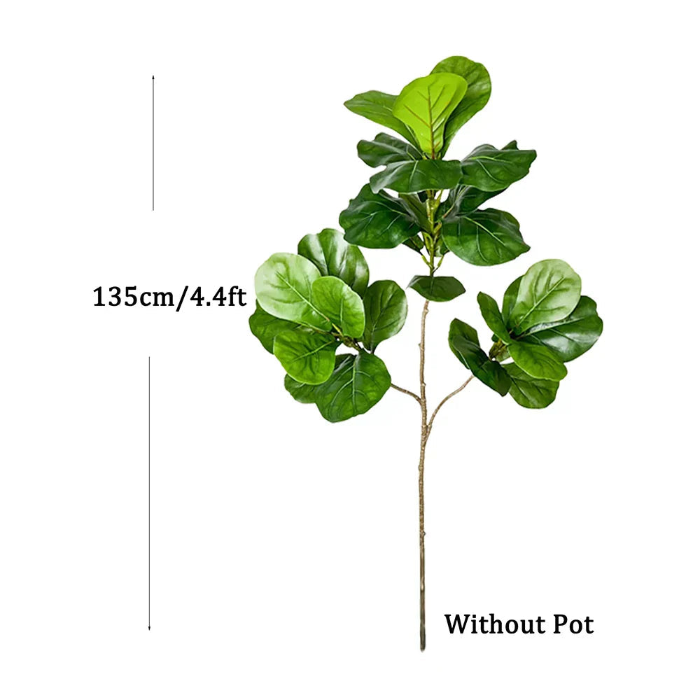 Floraviva Artificial Plant Ficus | Realistic Appearance | 70–135 cm | For Indoor & Outdoor