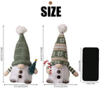 Christmas Gnome Decoration | LED Night Light | Warm Glow Holiday Ornament