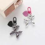 Balloon dog keychain