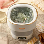 Foldable Portable Washing Machine for Travel and Small Spaces, 2.1–4.5 kg