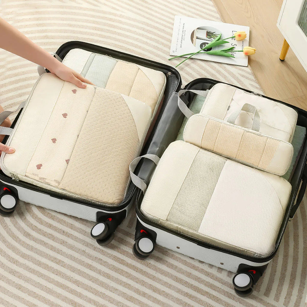 PackNest Compression Organizer Set | 5-piece | Space-saving & Water-repellent | Ideal for travel & everyday use