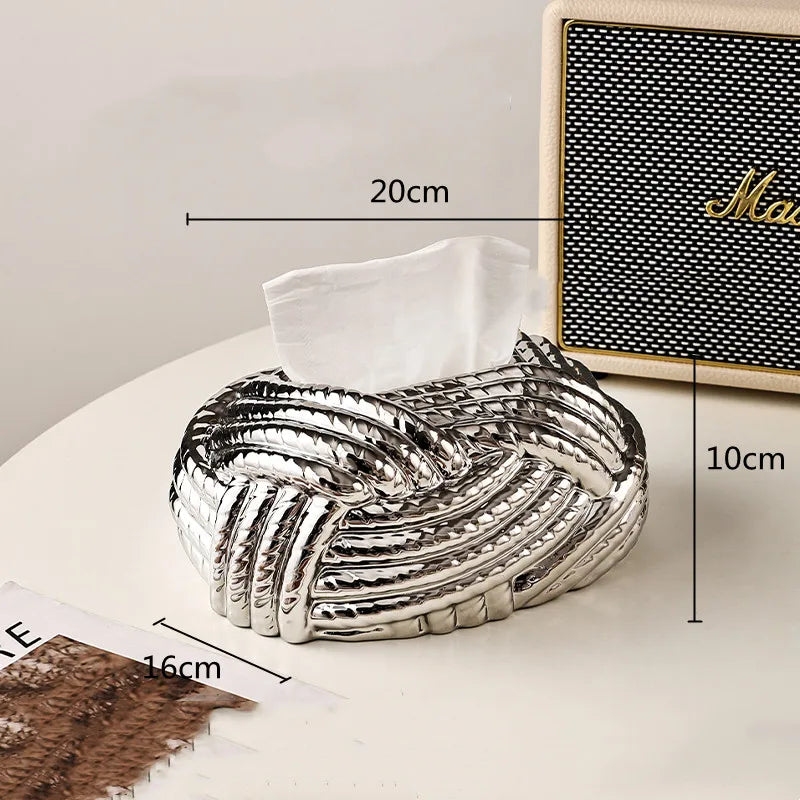 Ceramic Knot Tissue Holder