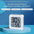 Indoor LCD Digital Thermometer and Hygrometer with Temperature and Humidity Sensor