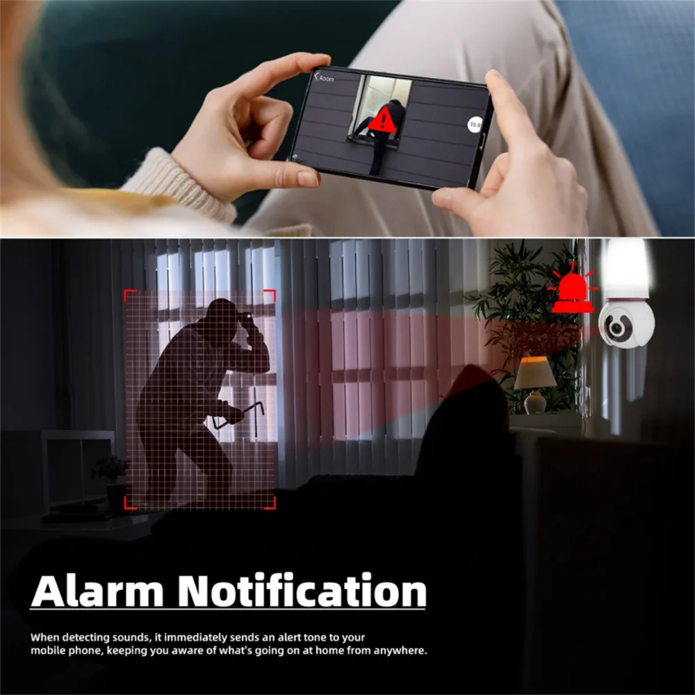 Smart Bulb Security Camera