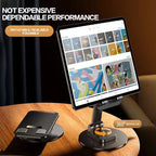 No Slip Rotating Foldable Metal Tablet Phone Stand