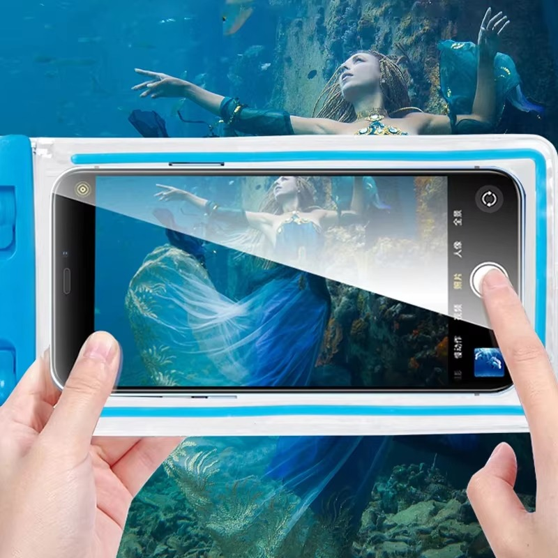 Outdoor Waterproof Phone Pouch and Dry Bag Case for Swimming and Beach