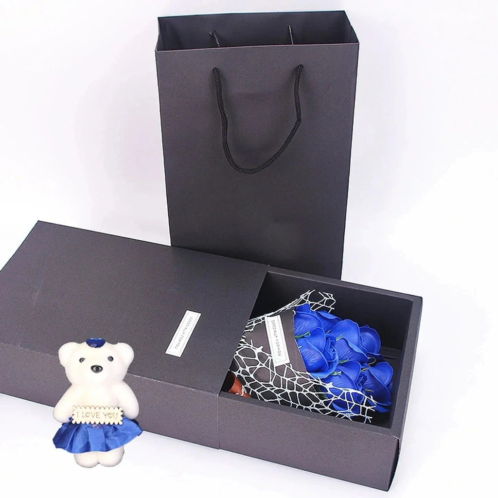7 Roses Soap Bouquet Gift Box