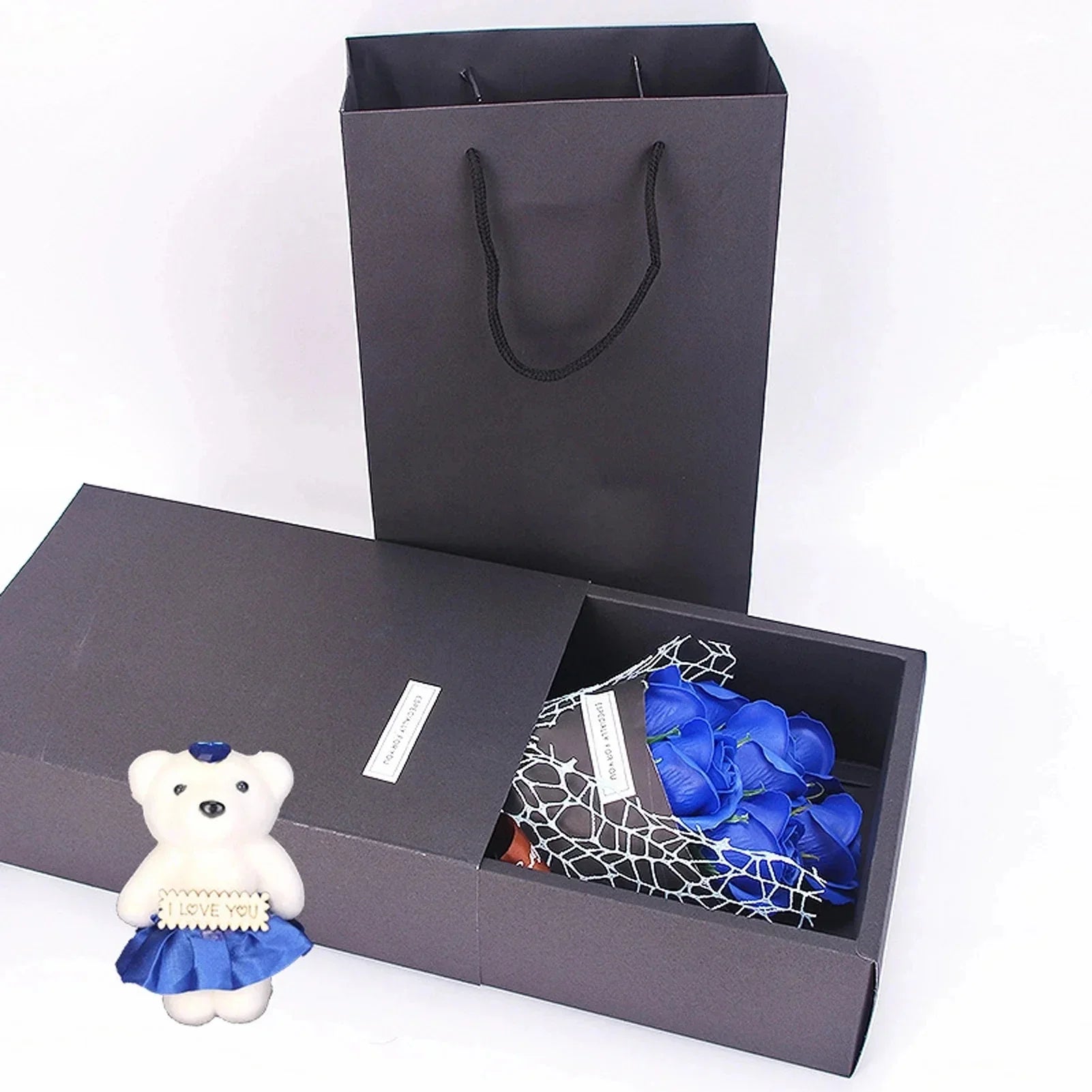 7 Roses Soap Bouquet Gift Box