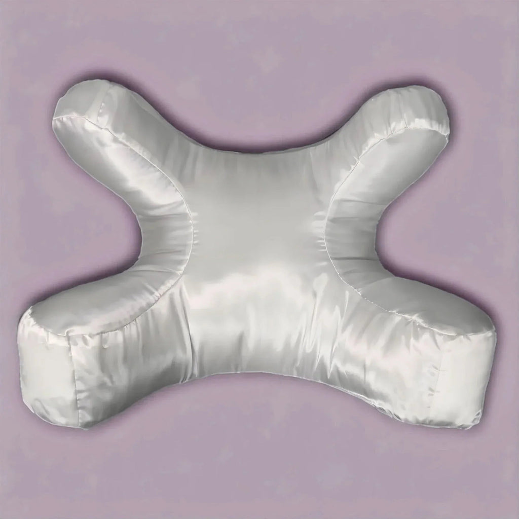 Satin Face Pillow for Skincare & Lash Support