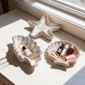 Sea Shell Ceramic Jewelry Tray