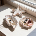 Sea Shell Ceramic Jewelry Tray