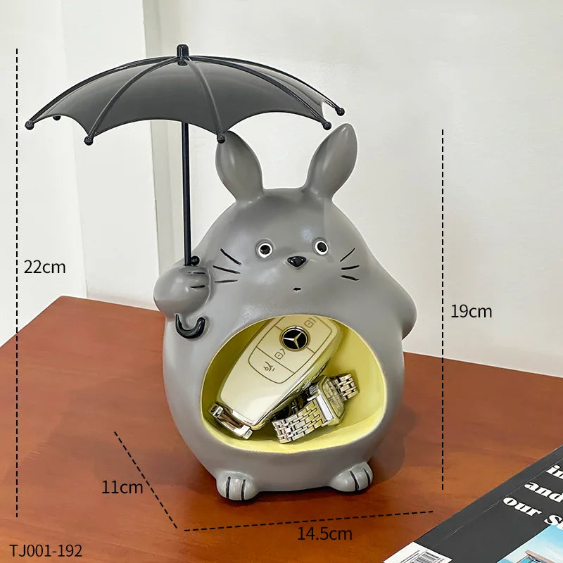 Totovia Storage Bowl | Storage Bowl Figure | Cartoon Design | Key & Decor Bowl | For Living Room & Bedroom