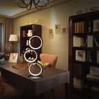Stylish lamp with dimmable light for reading comfort