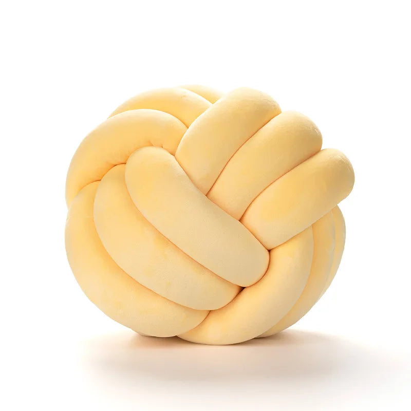 Plush Knot Cushion (Velvet)