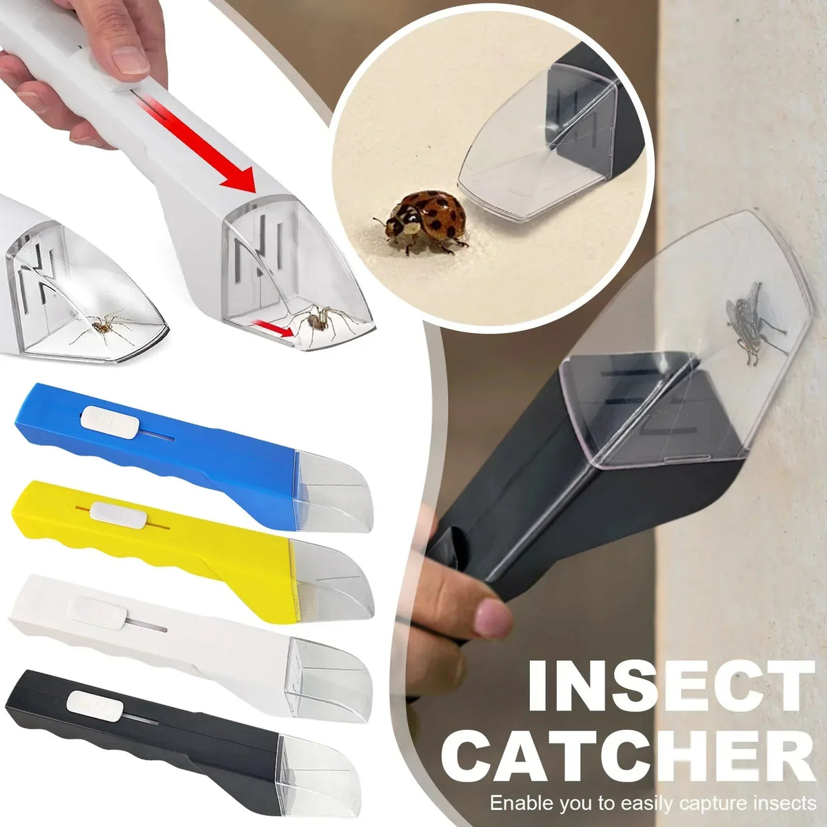 No Exit Easy Insect Catcher Tool