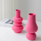 Vivid Pink Ceramic Vase
