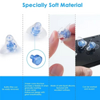 Silicone Noise Cancelling Earplugs for Sleeping Studying and Concert Protection
