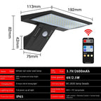 Solargo Lightpro Solar Wall Light Outdoor | Motion Sensor & 4 Modes | 90 LEDs | Waterproof & Extremely Bright