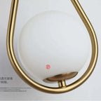Drop Luxury Glass Ball Wall Light