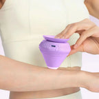 Vibrations Massage Ball FlexiVibe | USB Rechargeable | Heat & Vibration Therapy | Silicone | Portable & Self-Adhesive