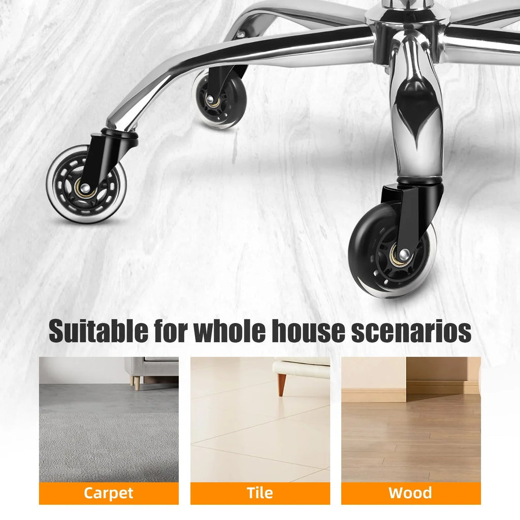 Swivel Roller Office Chair Wheels 5PCS