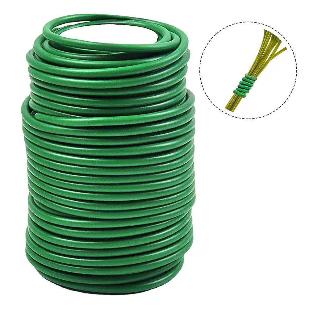 FlexiTie Garden | Plant tying wire with rubber coating | Cuttable & Reusable
