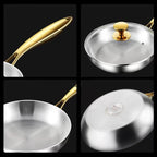 ChefSteel – Professional Stainless Steel Frying Pan for Gas & Induction